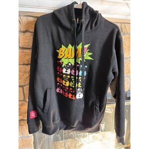 Bleeker and Mercer BAM! Hoodie Men's Size Medium Graphic Print Pullover